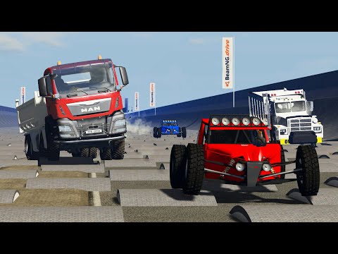 Beamng drive - Drive and Dance High Speed Crashes @CrashTherapy