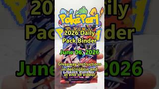 PokePerl 2026 Daily Pack Binder  - Episode 157 - 06/06/2026  #pokemon  #pokemontcg #pokemoncards