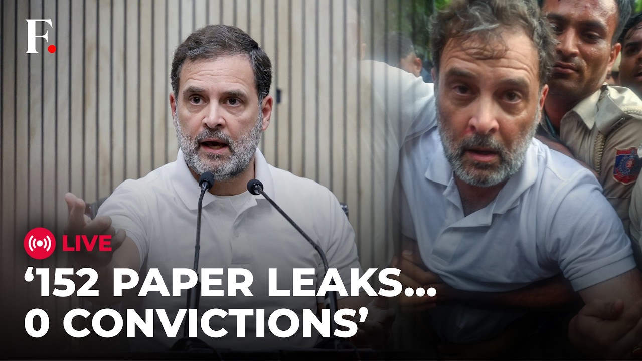 Rahul Gandhi LIVE: Indian Opposition Leader Gandhi Briefs Media After Day 2 of Cockroach Protest