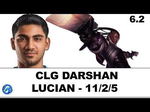 CLG Darshan - Lucian vs Shen - NA Ranked