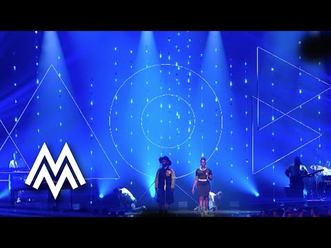 Naughty Boy FT Arrow Benjamin & Shezar | 'Runnin' (Lose It All)' live at MOBO Awards | 2015 | MOBO