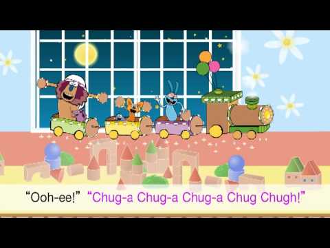 Playsongs Music Animation - The Tambourine Train