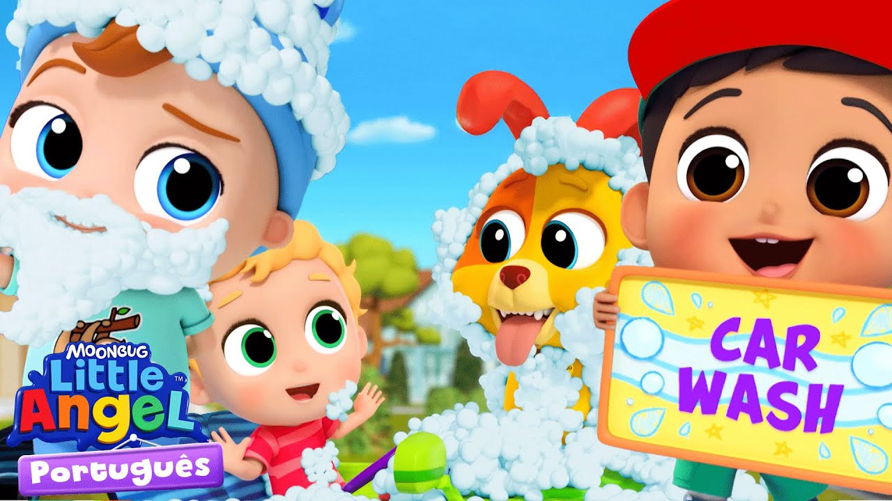 Bem-vindo ao meu lava-jato 🫧 Little Angel Brasil | Músicas Infantis em Português
