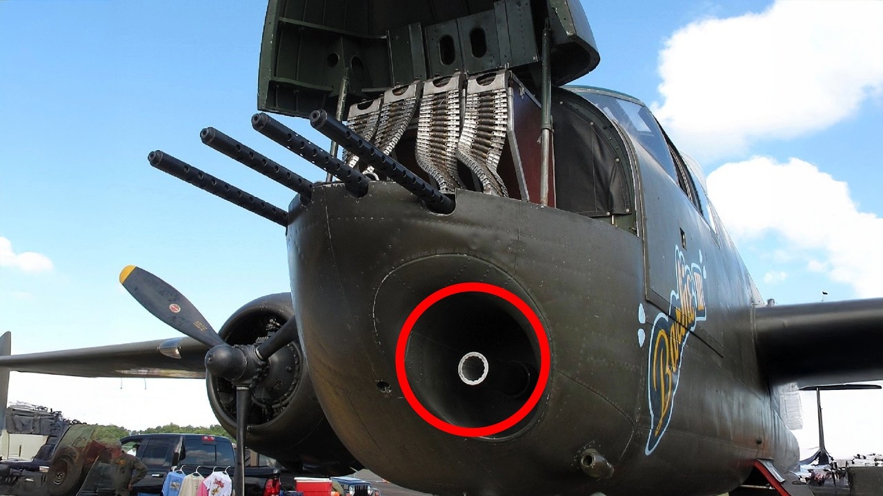 The WW2 Bomber Chopped Up and Packed with Massive Guns