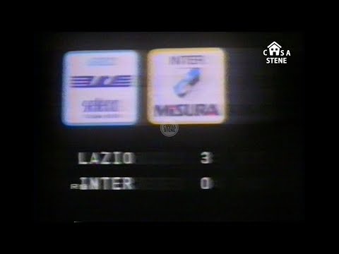 LAZIO-INTER 3-0 SERIE A 1983-84 SERVIZIO DELLA DOMENICA SPORTIVA 18 SETTEMBRE 1983 #casastene
