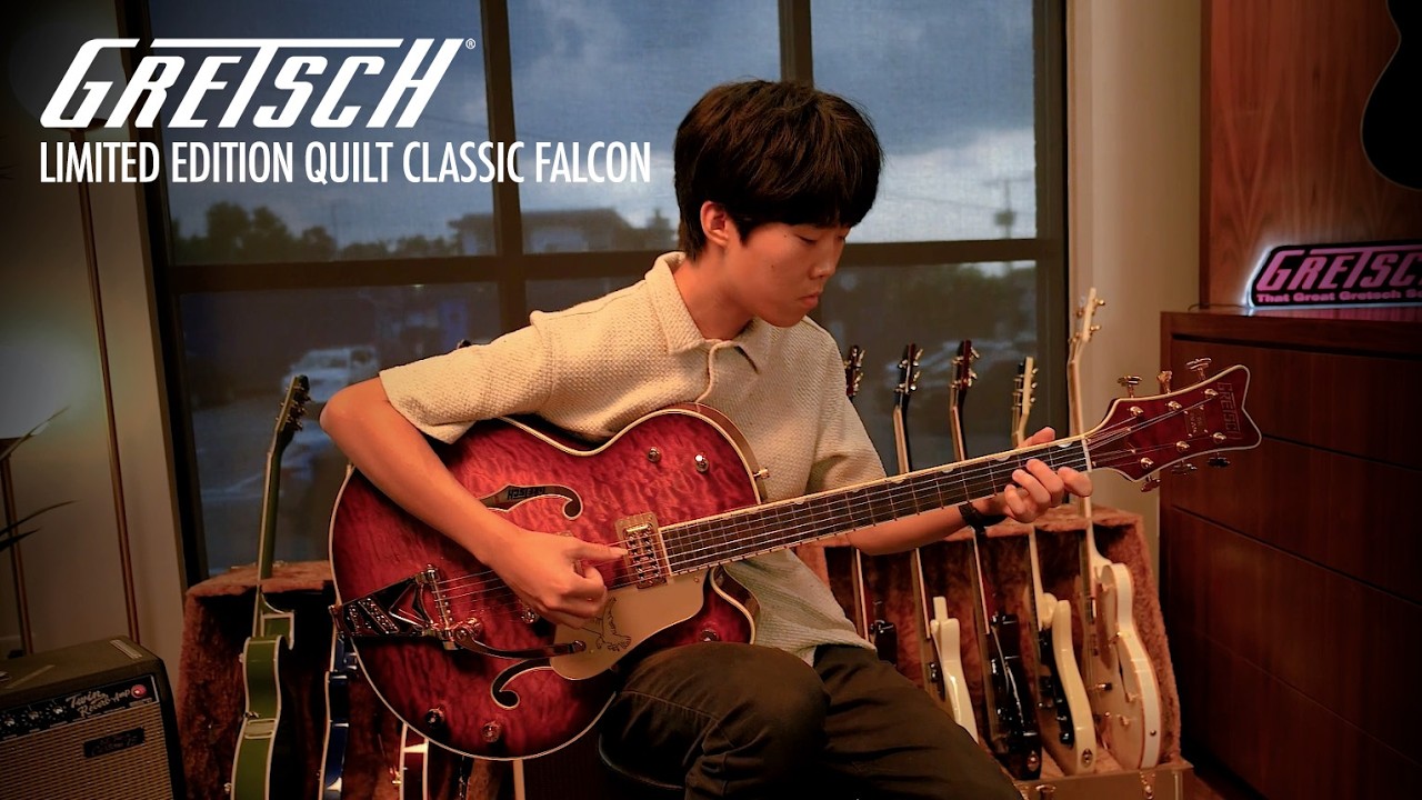 Isaac Biver Presents The Limited Edition Quilt Classic Falcon | Gretsch Guitars - YouTube