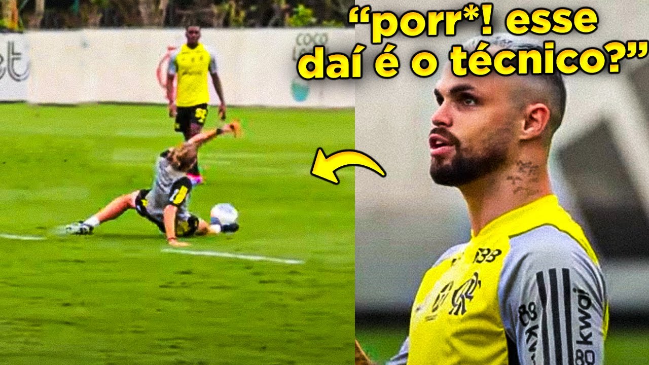 😱FILIPE LUIS TÁ DANDO A VIDA NO TREINO! JOGADORES REAGEM A TREINO DE FILIPE LUIS NO FLAMENGO!!