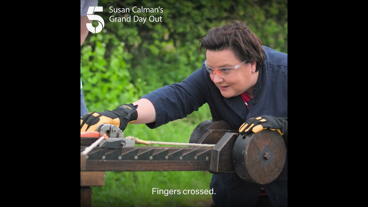 Susan Calman's 'Grand Day Out' Clip - Scottish Borders - Trimontium