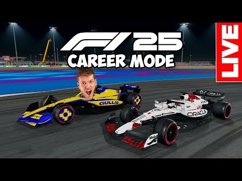 F1 25 Career Mode FULL 100% Qatar Grand Prix!