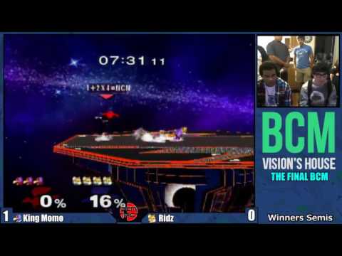 The Final BCM - VG King Momo (Falco) vs Ridz (Fox) - Winners Semis