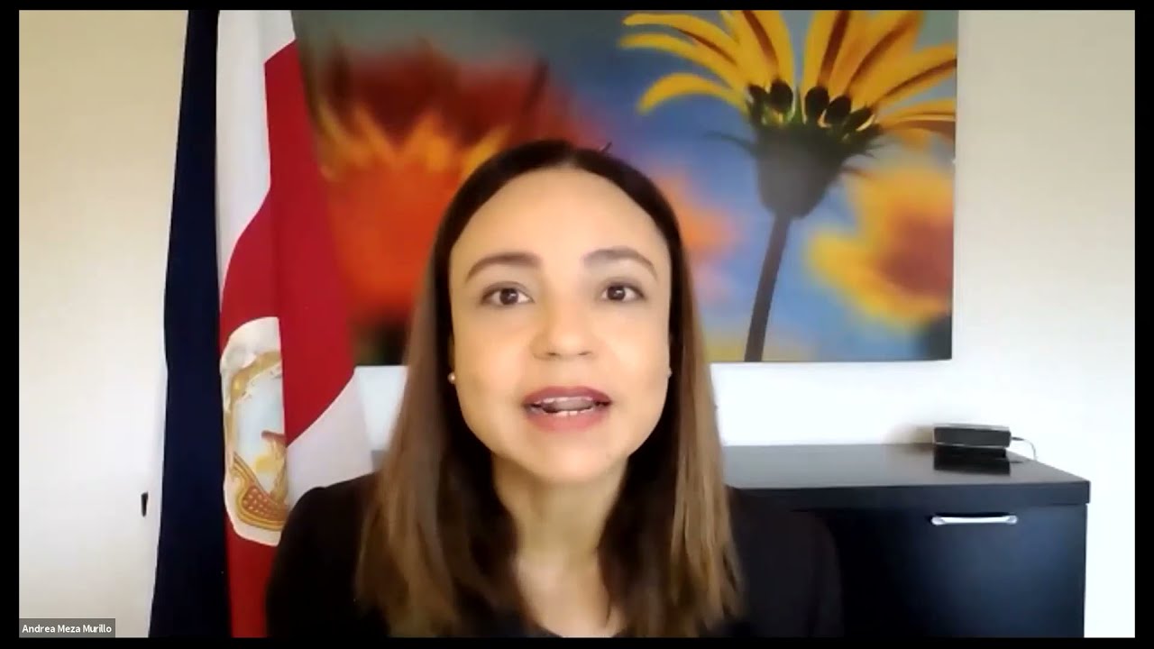 Andrea Meza Murillo, Minister of Environment and Energy, Costa Rica