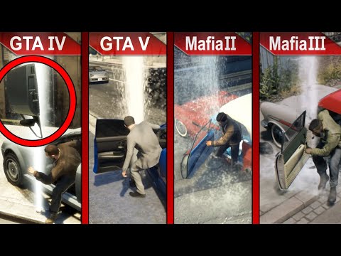 THE BIG COMPARISON 2 | GTA IV vs. GTA V vs. Mafia II vs. Mafia III | ULTRA