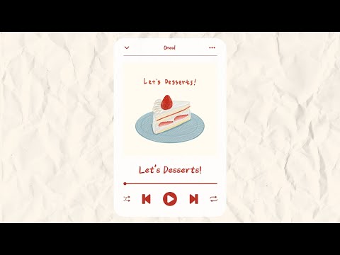 Let's Desserts! : 달달하고 귀여운 음악 모음, Cute Piano Music (1시간)