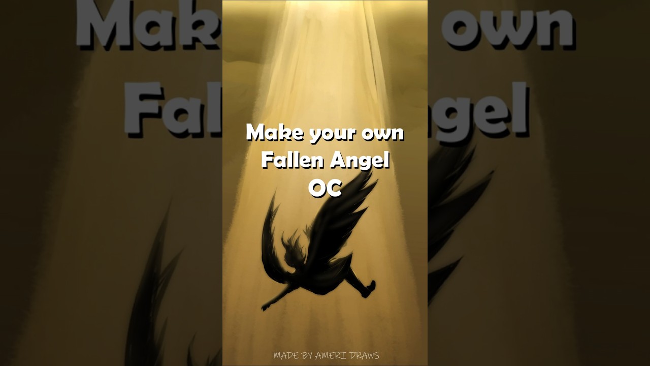 Make A Fallen Angel OC art challenge #challenge #artchallenge #oc #characterdesign #ocartist