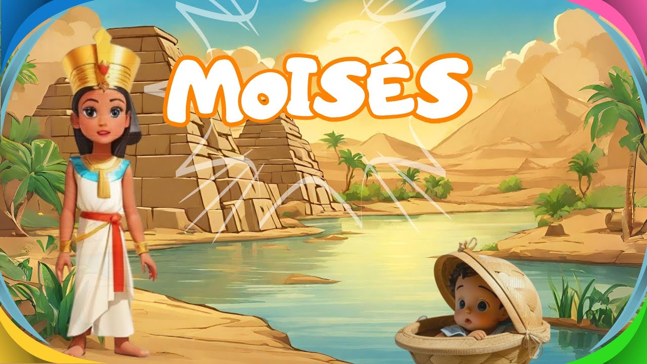 O NASCIMENTO DE MOISÉS | Os Heróis da Fé | História Bíblica para Crianças