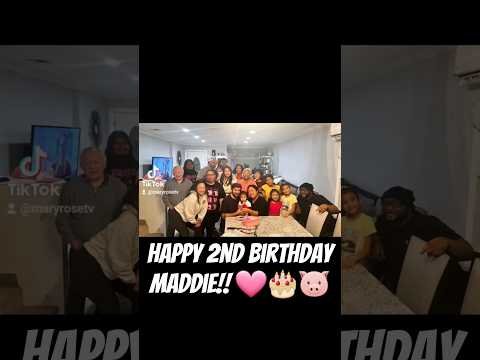 #madelynsworld #maddieturns2 #peppapigcake #maryrosetv #birthday #birthdayparty  #filipinofamily