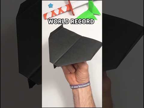 HOW TO MAKE A WORLD RECORD PAPER AIRPLANE | HOW TO MAKE A COOL PAPER PLANE STEP BY STEP
