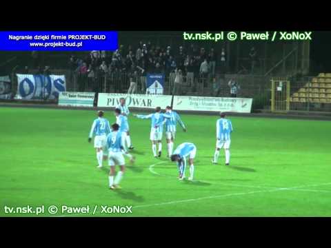 tv.nsk.pl 2011-10-12 MKS Świt Nowy Dwór Maz. - OKS 1945 Olsztyn 3-1 (2-1) Robert Tunkiewicz 1-1