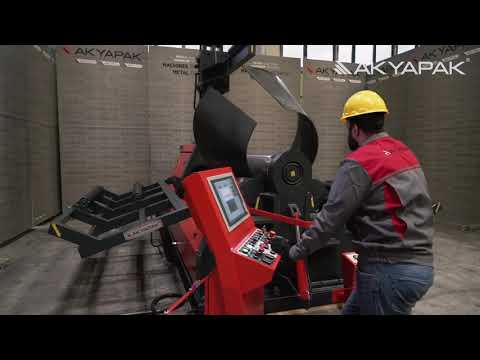 Вальці гідравлічні с ЧПУ Akyapak AHS