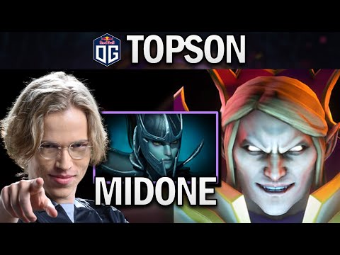 OG.TOPSON INVOKER WITH MIDONE PA - DOTA 2 7.27 GAMEPLAY