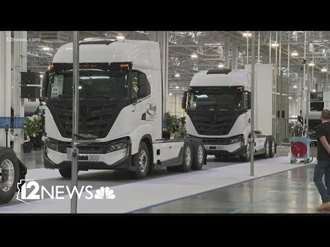 Zero-emission truck company in Arizona begins shipping semis to customers