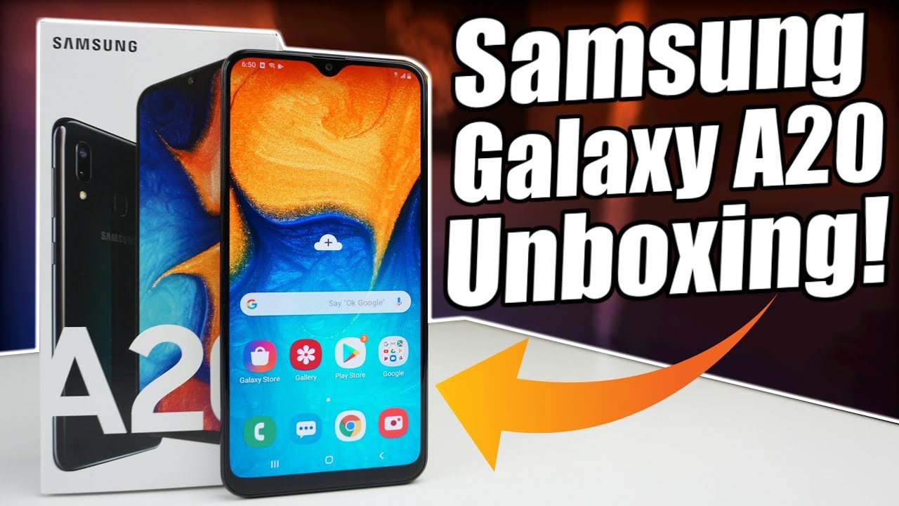 Metro By T-Mobile Samsung Galaxy A20 Unboxing & First Impressions