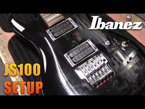 Ibanez JS100 Fret Level and Crown Complete Setup!