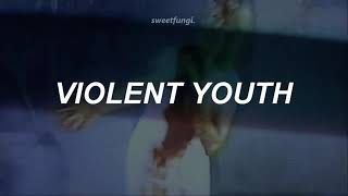 Crystal Castles - Violent Youth (Lyrics/Sub Español)
