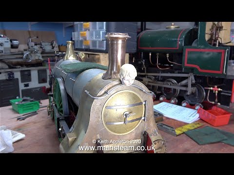 MY STIRLING SINGLE - PART #20 - WORKING ON THE SMOKEBOX