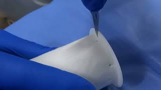 how can we cut paragon adhesive plaster without scissors or blade.. complete procedure in Hindi Urdu