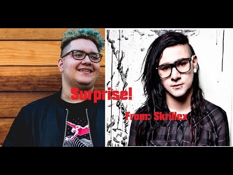 Skrillex surprises Slushii