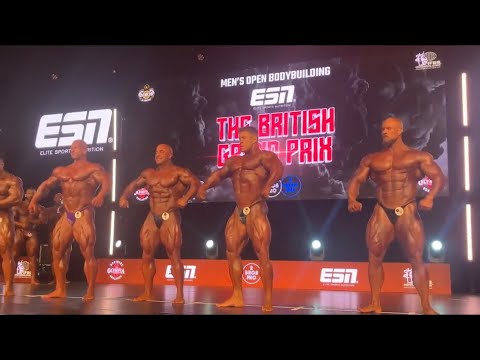 British Grand Prix 2025 Men's Open Prejudging - First Callout #bodybuilding #olympia #iffb 