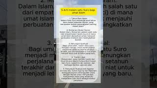 Download lagu 5 Arti malam satu Suro bagi umat Islam mp3