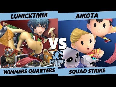 Frostbite 2020 SSBU Winners Quarters  - TGG | LunickTMM Vs. Aikota - Smash Ultimate Squad Strike