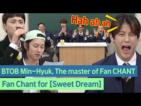 BTOB Min-Hyuk is the best master of Fan CHANT!📣