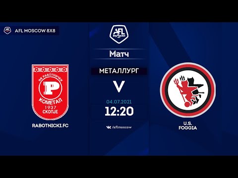 AFL21. Euroleague C. Day 6. Rabotnicki.FC - U.S. Foggia