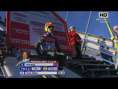 Ski-Flying Oberstdorf 2nd-round 2011 - Tom Hilde Amazing 206.5 M