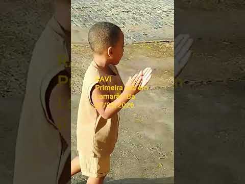 RAVI pela primeira vez em Lamarão Bahia. Todo Feliz. 07/03/2026. Telmo Júnior, Sara, Yan e Theo.