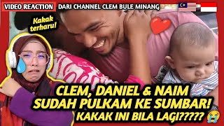 Download lagu 🇲🇾🇮🇩 REACTION CLEM & FAMILY SUDAH PULANG KAMPUNG DI SUMBAR INDONESIA ‼️ Bilalah Giliran Kakak Pula 😭 mp3