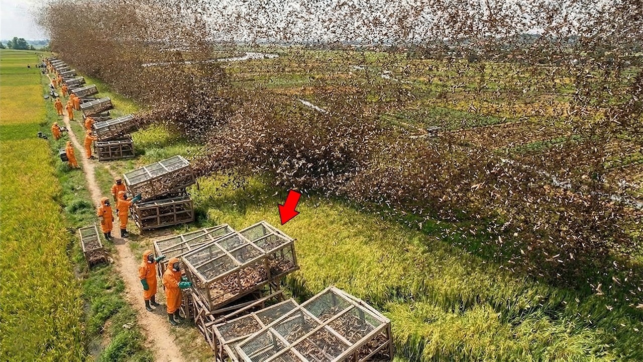 中国把蝗灾噩梦变成了一个价值数十亿美元的产业，让全世界都感到震惊
