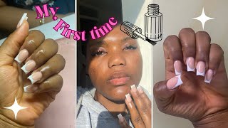 Planning for my friends wedding: I got Nails extensions for the first time. My experience 💅