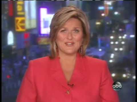 Onstage montage from a TV feature: bench seating, disco balls, and cast in mid-number