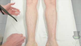 Assessment of the legs for deep vein thrombosis