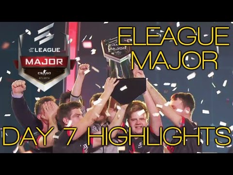 CS:GO Eleague Major - Day 7 Grand Final Highlights