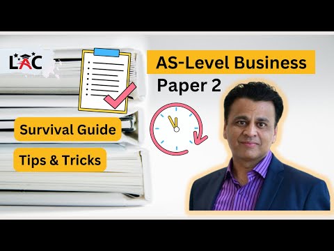 AS Business Paper 2 Survival Guide Cambridge International Business. (CAIE)