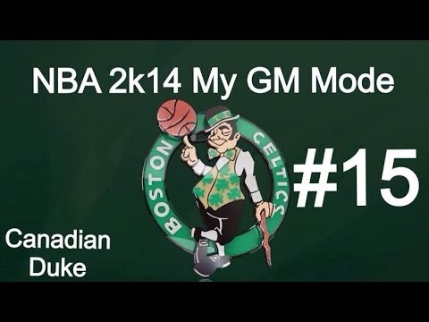 NBA2K14 All-Sim My Gm Mode - Boston Celtics #15 (PS4)