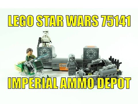 LEGO STAR WARS 75141 ALTERNATIVE BUILD IMPERIAL AMMO DEPOT Video