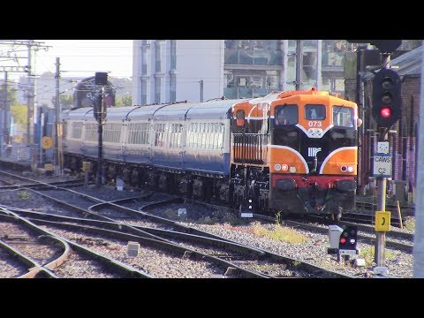 Retro IE 071 Class loco 073 on the Emerald Isle Express 25/9/17