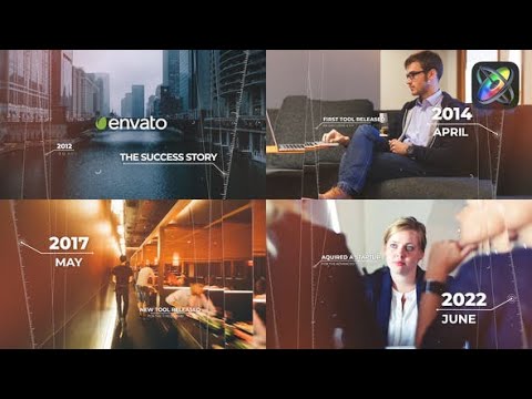 Apple Motion Template: Elegant Timeline Slideshow