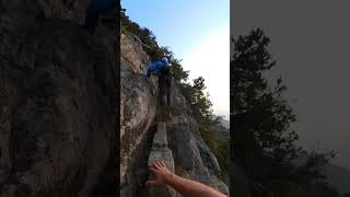 Download lagu POV extreme scramble to West Lion Summit Vancouver on insta 360 mp3